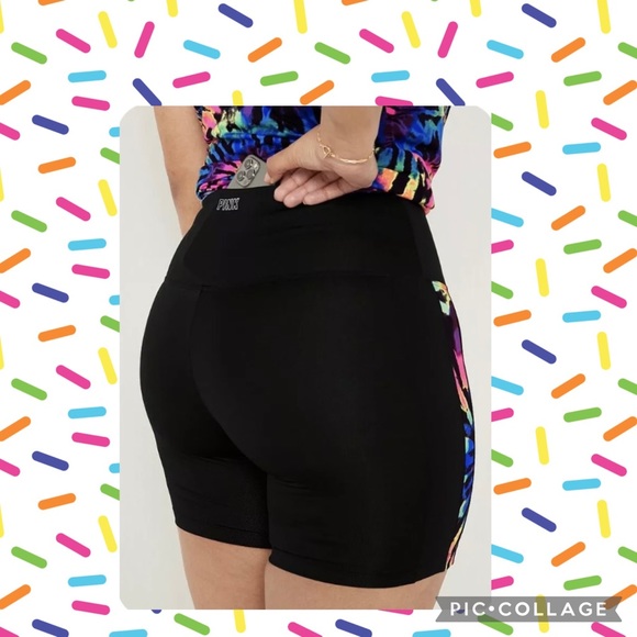 Victoriaβs Secret PINK RAINBOW Tie Dye
Ultimate Shorts And Tank Top NWT - Picture 9 of 10